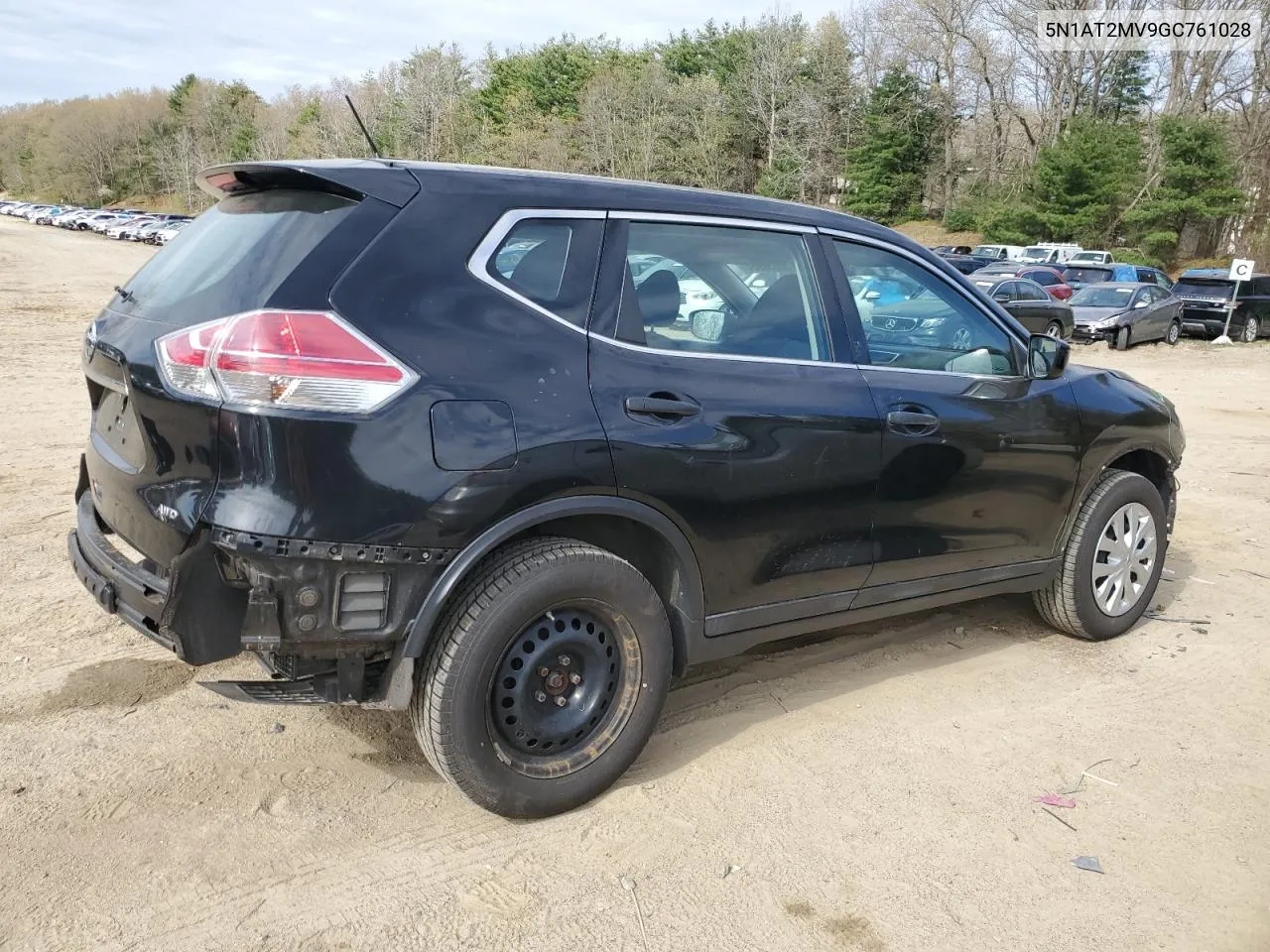 2016 Nissan Rogue S VIN: 5N1AT2MV9GC761028 Lot: 50659954