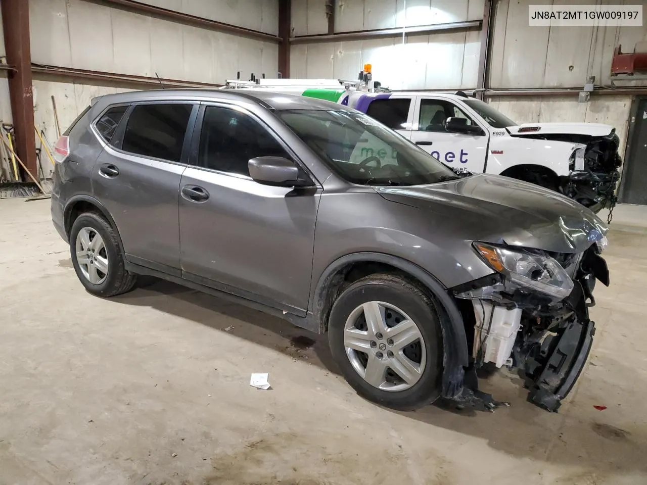 2016 Nissan Rogue S VIN: JN8AT2MT1GW009197 Lot: 54007234