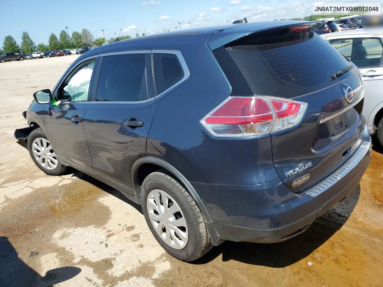 JN8AT2MTXGW012048 2016 Nissan Rogue S