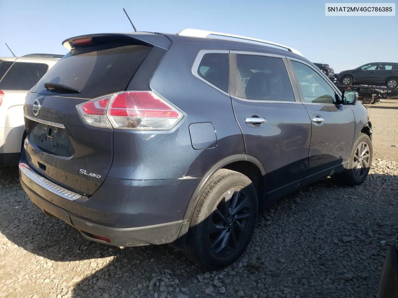 2016 Nissan Rogue S VIN: 5N1AT2MV4GC786385 Lot: 54668934