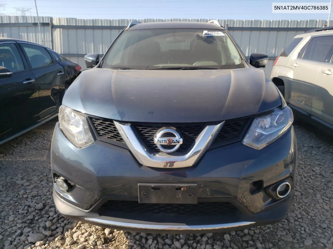 2016 Nissan Rogue S VIN: 5N1AT2MV4GC786385 Lot: 54668934