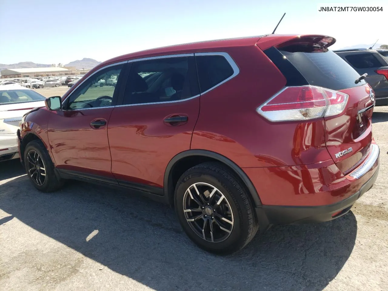 2016 Nissan Rogue S VIN: JN8AT2MT7GW030054 Lot: 57003694