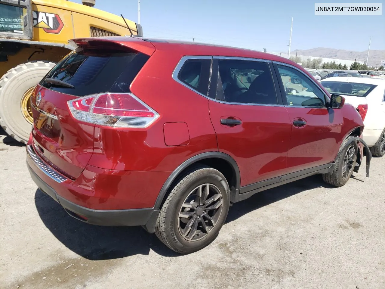 2016 Nissan Rogue S VIN: JN8AT2MT7GW030054 Lot: 57003694