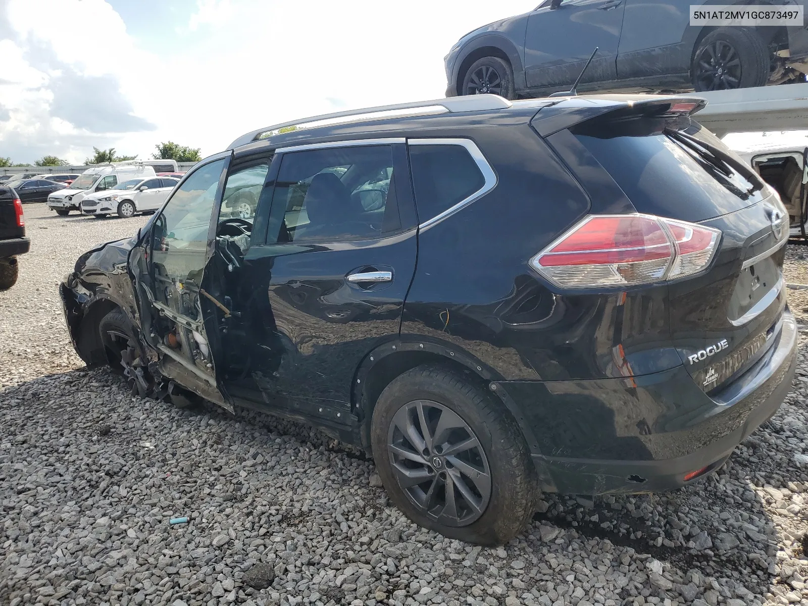 2016 Nissan Rogue S VIN: 5N1AT2MV1GC873497 Lot: 57145154