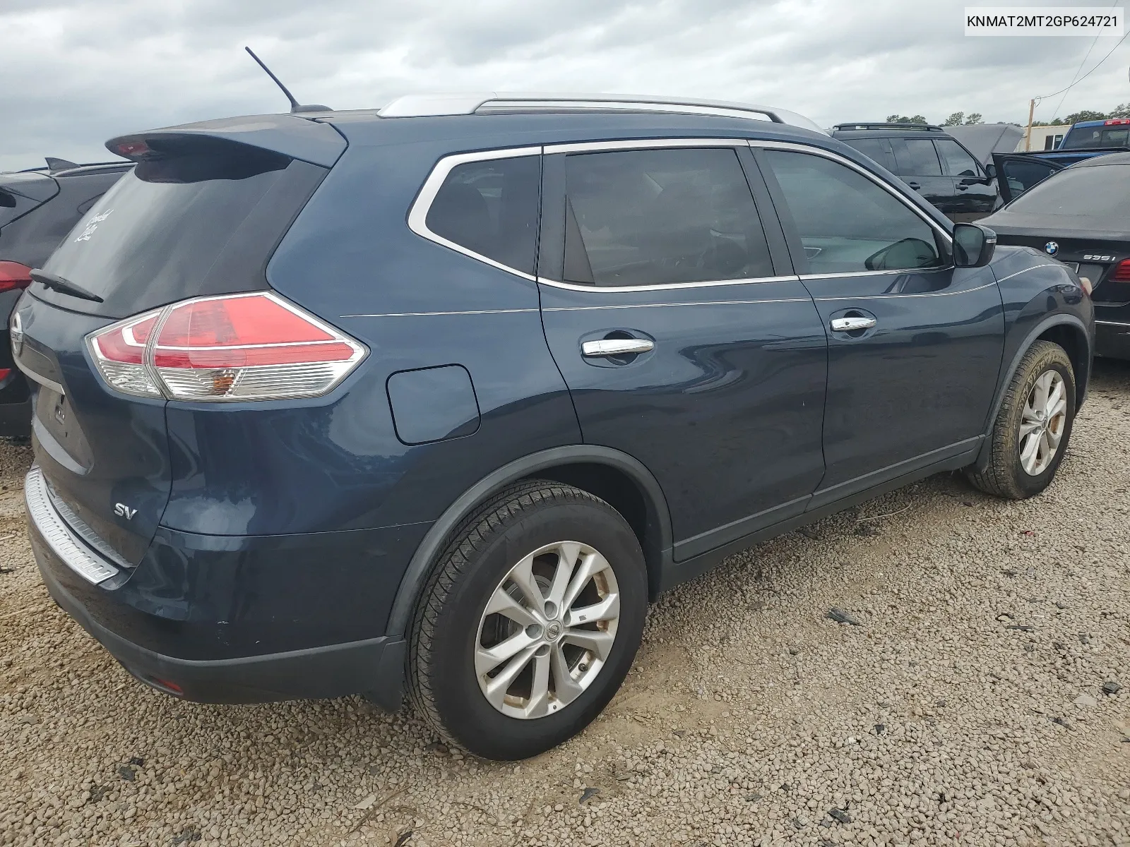 2016 Nissan Rogue S VIN: KNMAT2MT2GP624721 Lot: 59316034