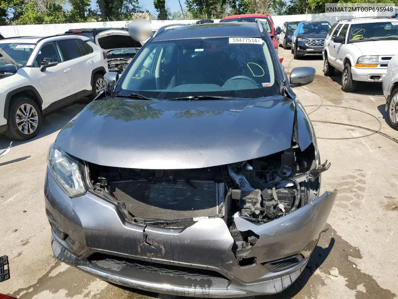 KNMAT2MT0GP695948 2016 Nissan Rogue S