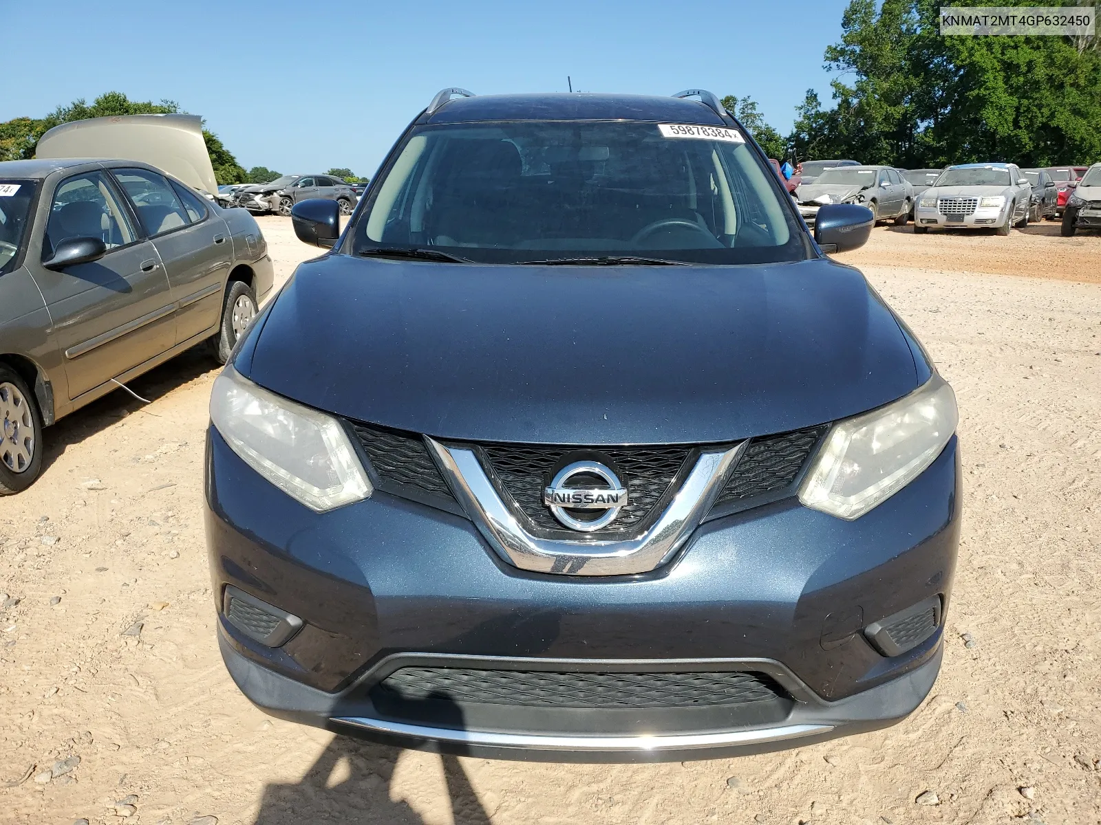 KNMAT2MT4GP632450 2016 Nissan Rogue S