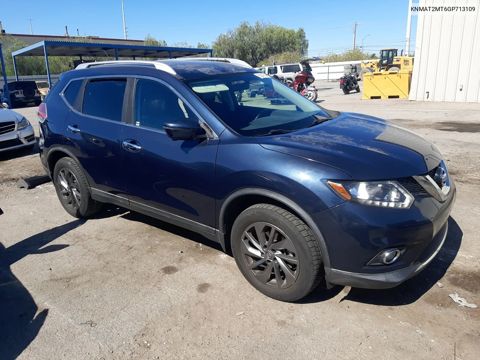 2016 Nissan Rogue S VIN: KNMAT2MT6GP713109 Lot: 60347544