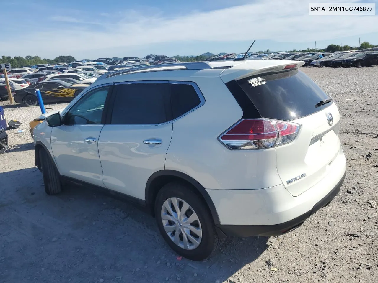 2016 Nissan Rogue S VIN: 5N1AT2MN1GC746877 Lot: 61515034