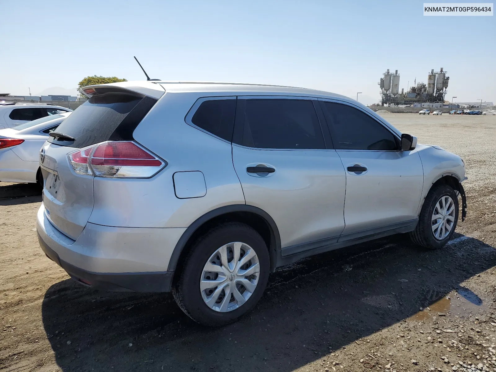 KNMAT2MT0GP596434 2016 Nissan Rogue S