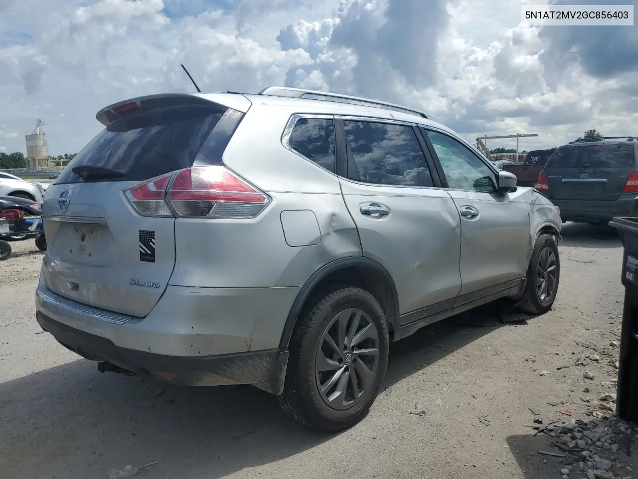 5N1AT2MV2GC856403 2016 Nissan Rogue S