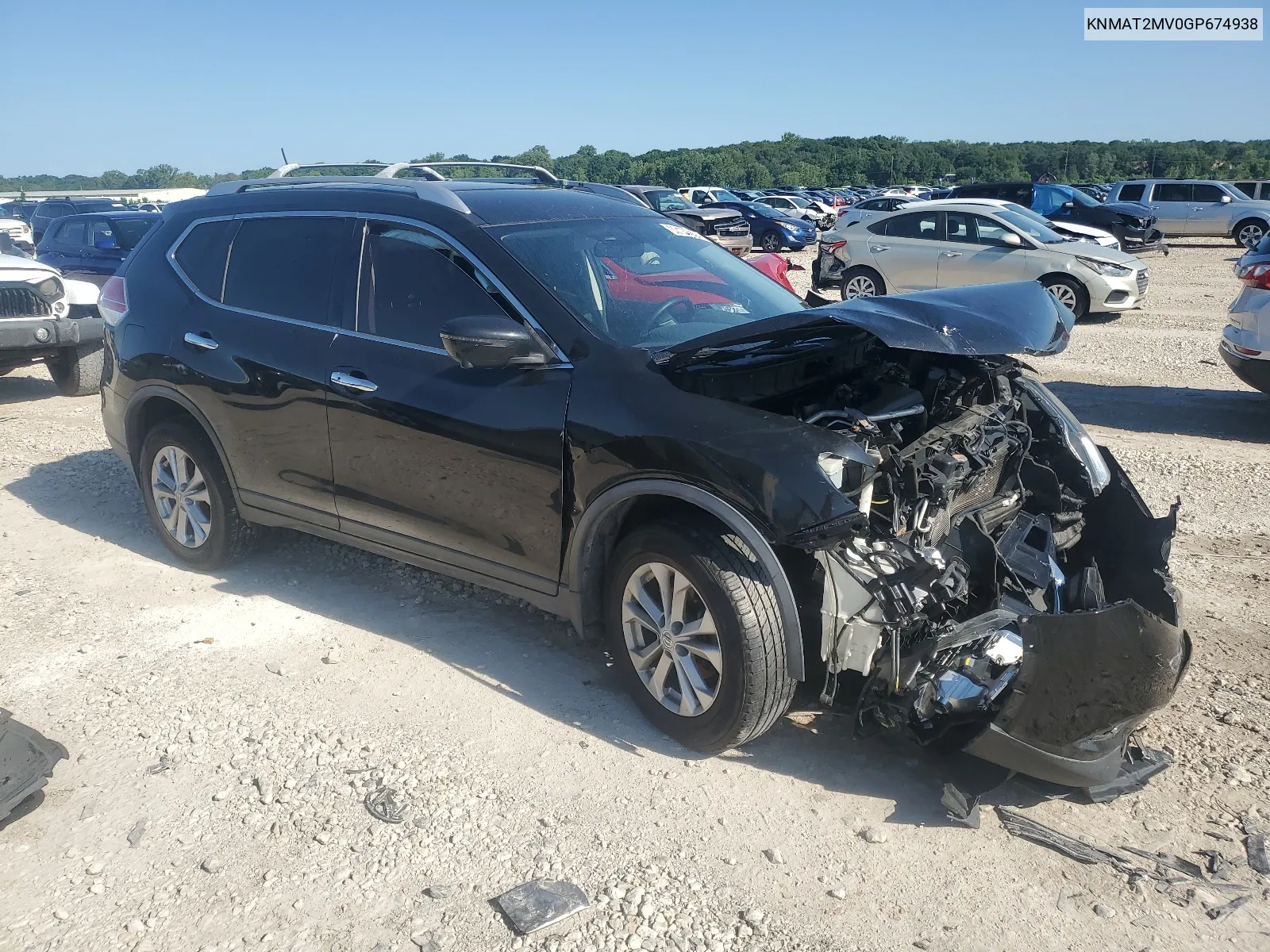 KNMAT2MV0GP674938 2016 Nissan Rogue S