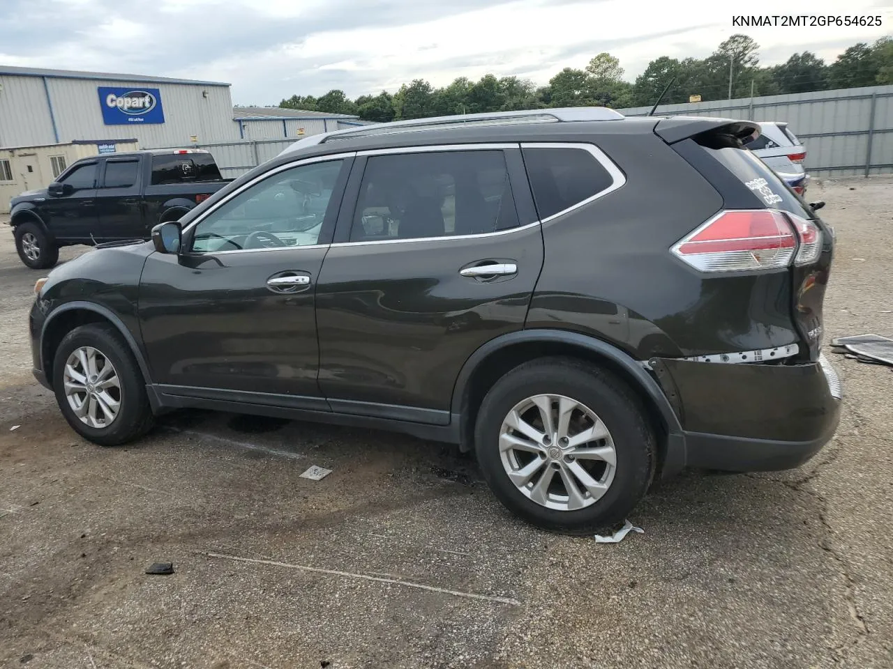 KNMAT2MT2GP654625 2016 Nissan Rogue S