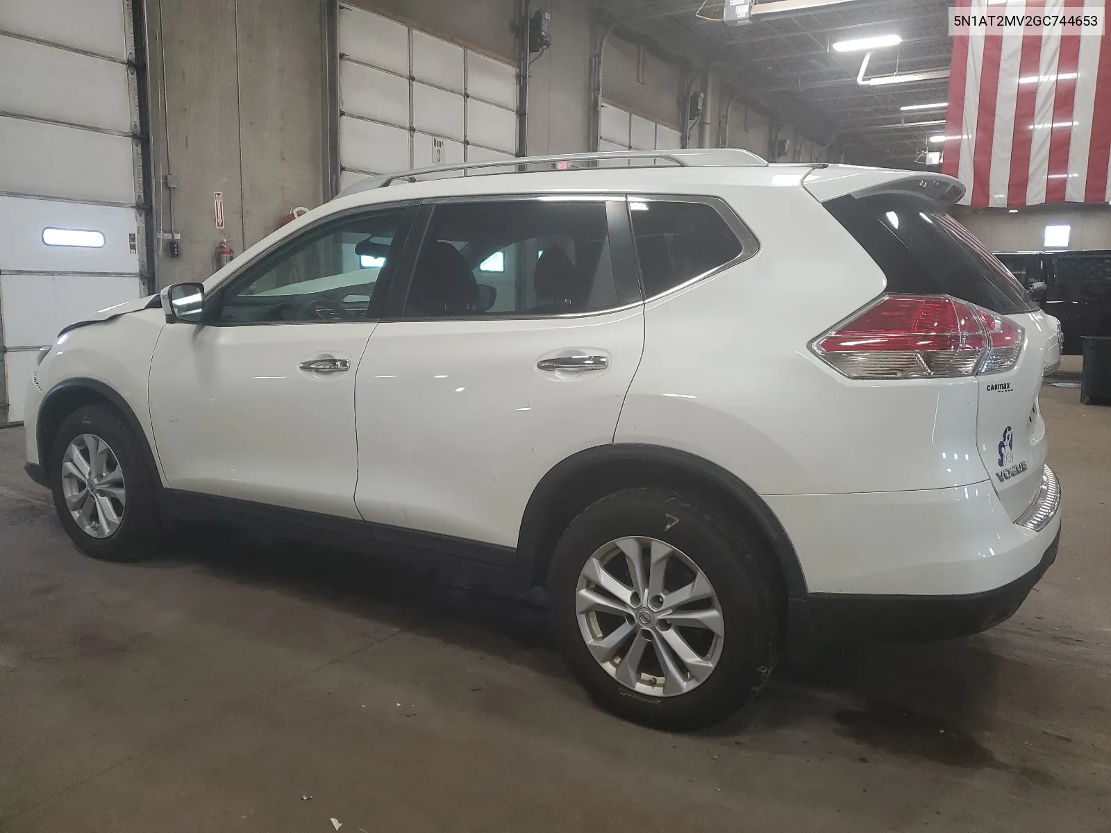 5N1AT2MV2GC744653 2016 Nissan Rogue S