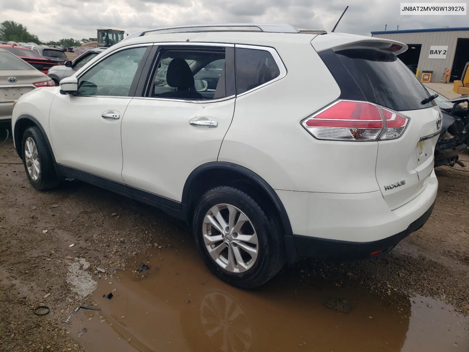 2016 Nissan Rogue S VIN: JN8AT2MV9GW139276 Lot: 63457164