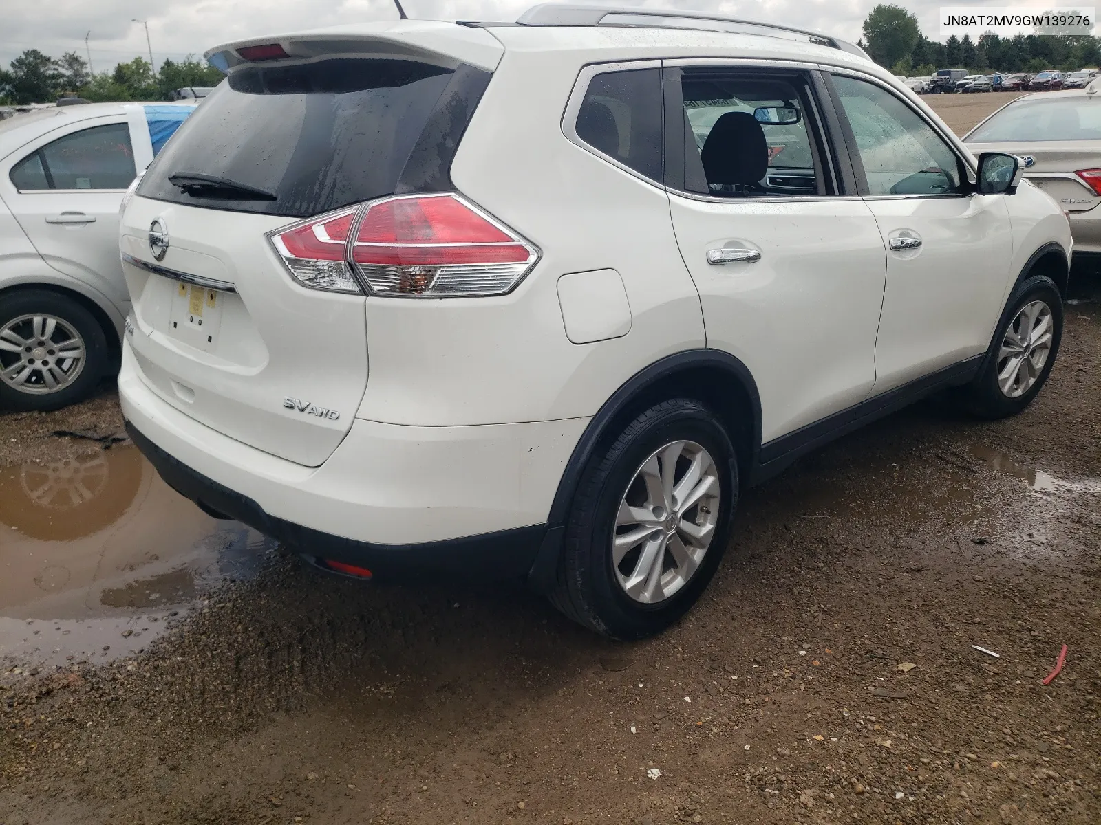 2016 Nissan Rogue S VIN: JN8AT2MV9GW139276 Lot: 63457164