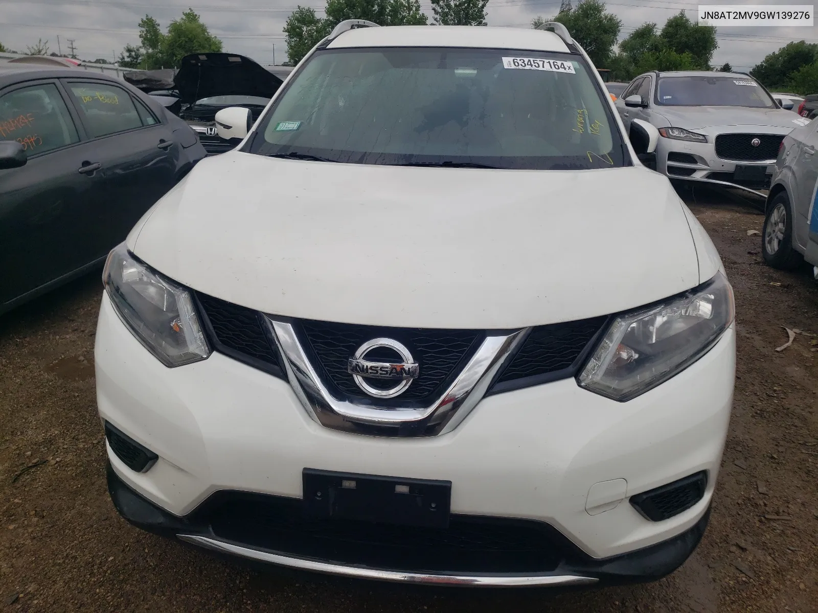 2016 Nissan Rogue S VIN: JN8AT2MV9GW139276 Lot: 63457164