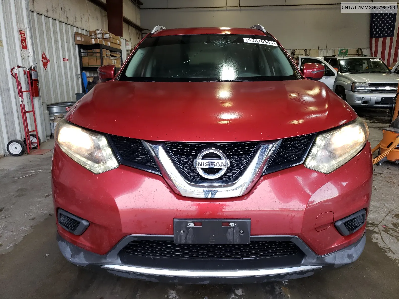 5N1AT2MM2GC798753 2016 Nissan Rogue S