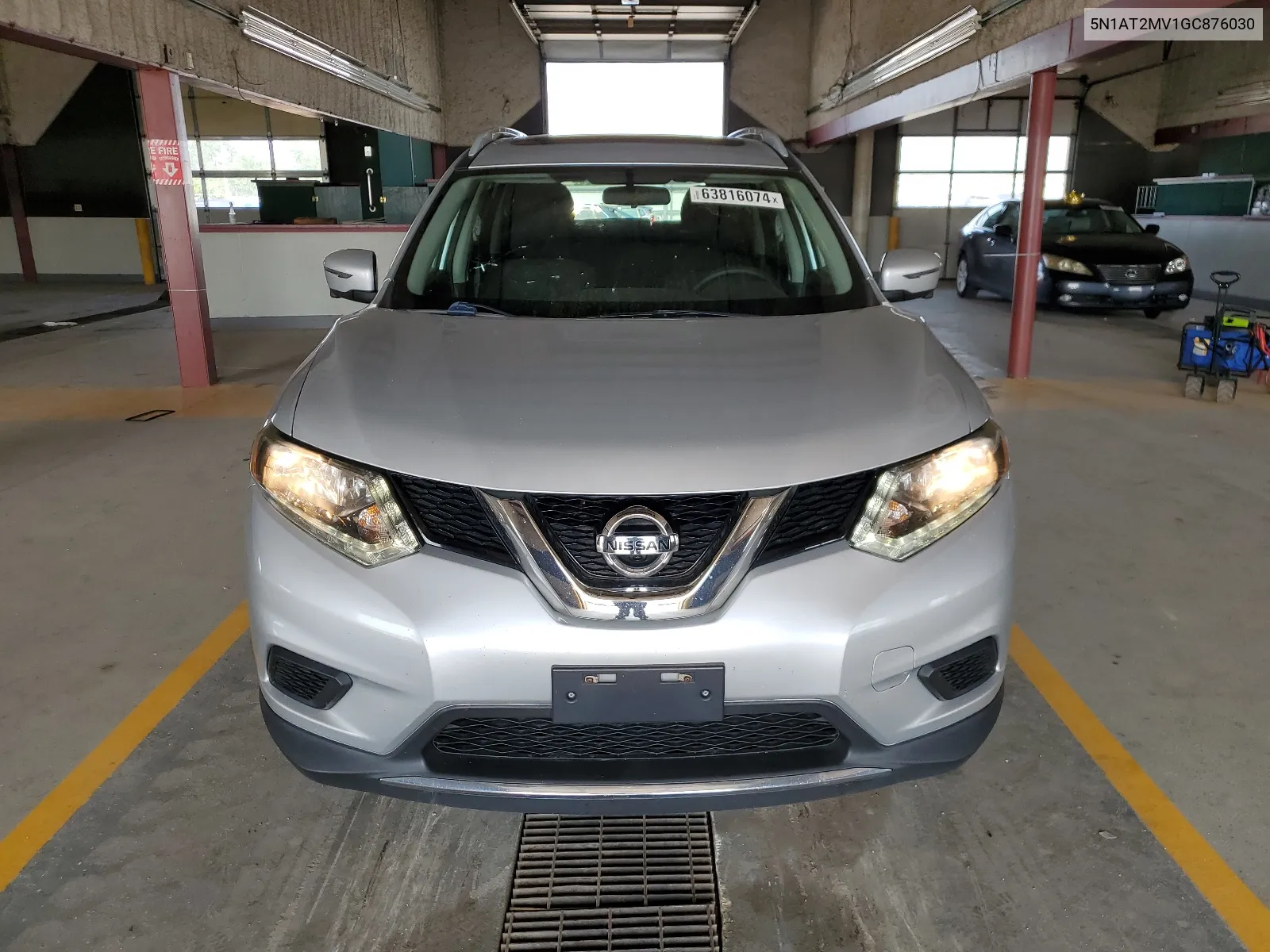 2016 Nissan Rogue S VIN: 5N1AT2MV1GC876030 Lot: 63816074