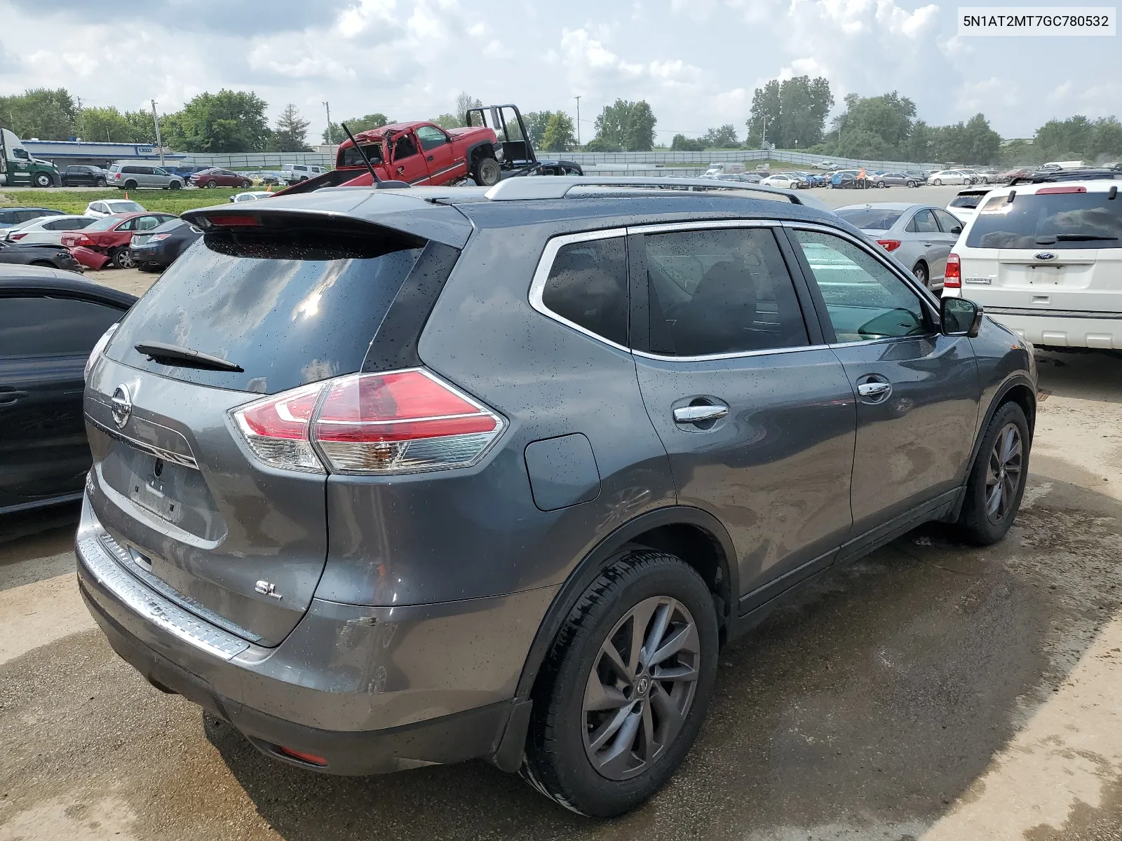 5N1AT2MT7GC780532 2016 Nissan Rogue S