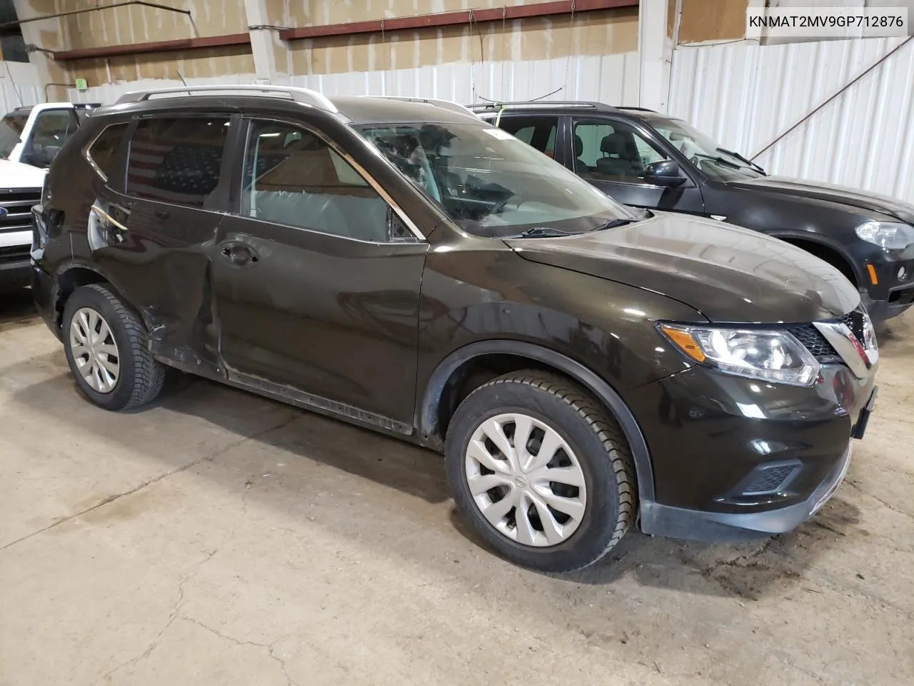 2016 Nissan Rogue S VIN: KNMAT2MV9GP712876 Lot: 64681694