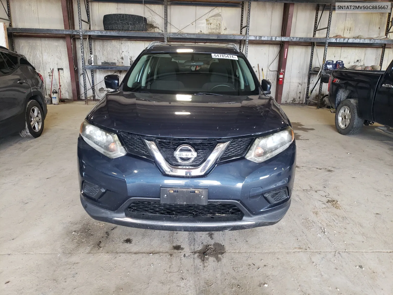 5N1AT2MV5GC885667 2016 Nissan Rogue S