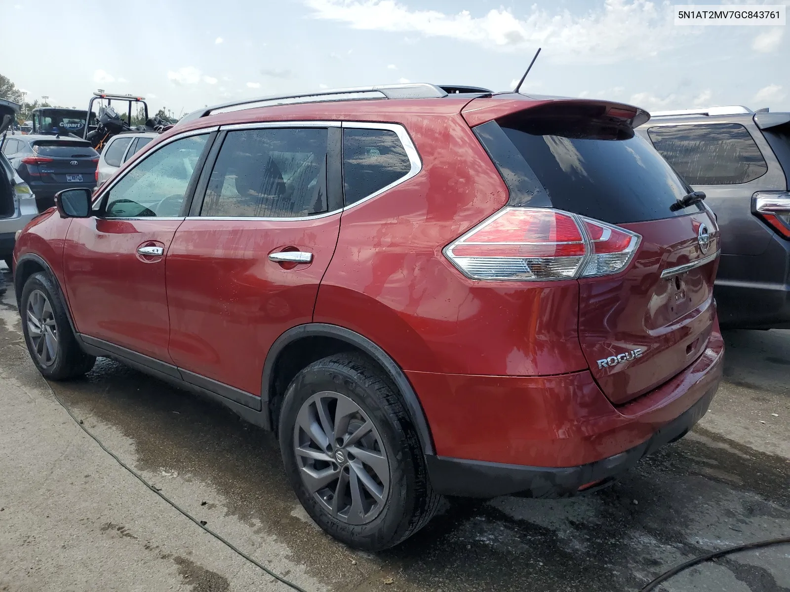 5N1AT2MV7GC843761 2016 Nissan Rogue S