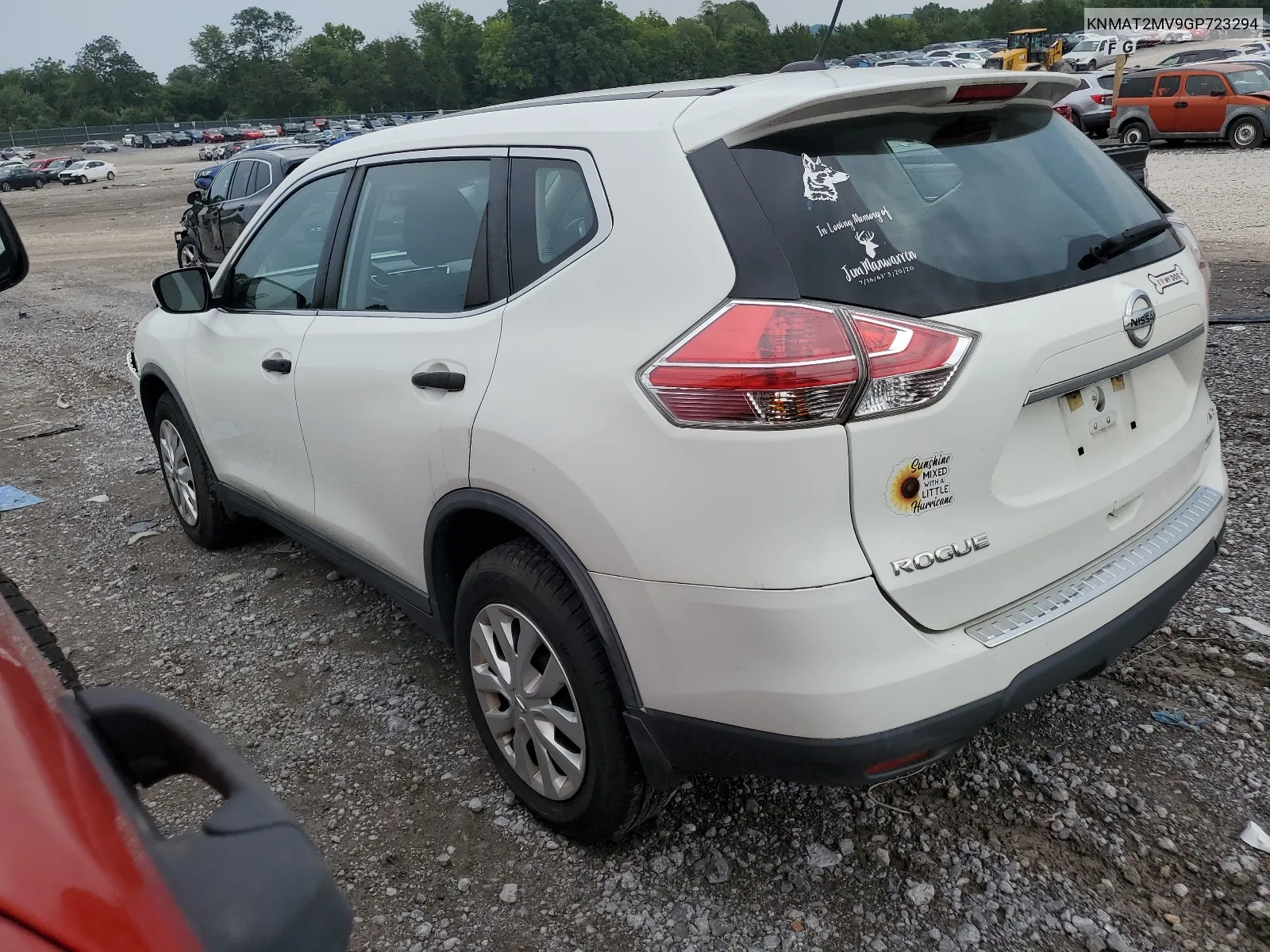 KNMAT2MV9GP723294 2016 Nissan Rogue S