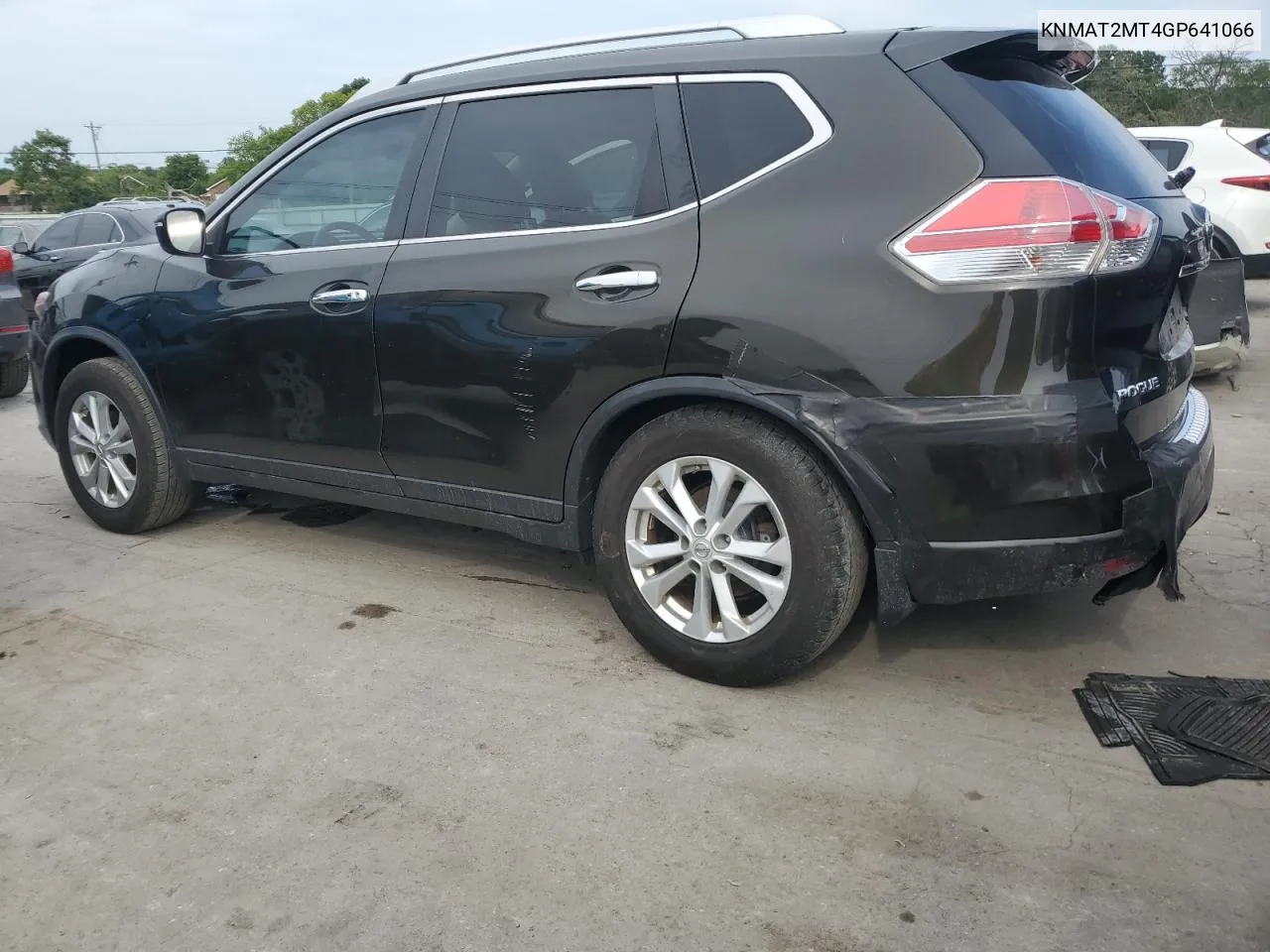 2016 Nissan Rogue S VIN: KNMAT2MT4GP641066 Lot: 65003114