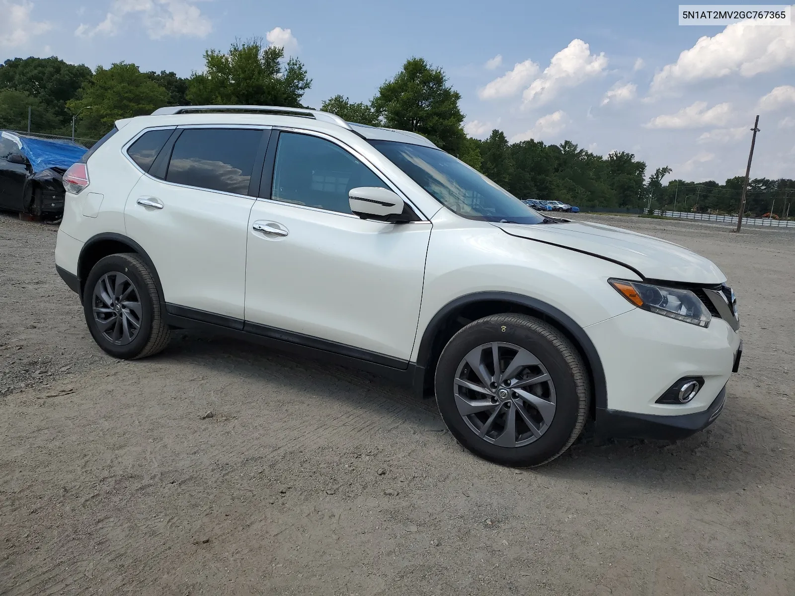 2016 Nissan Rogue S VIN: 5N1AT2MV2GC767365 Lot: 65136004