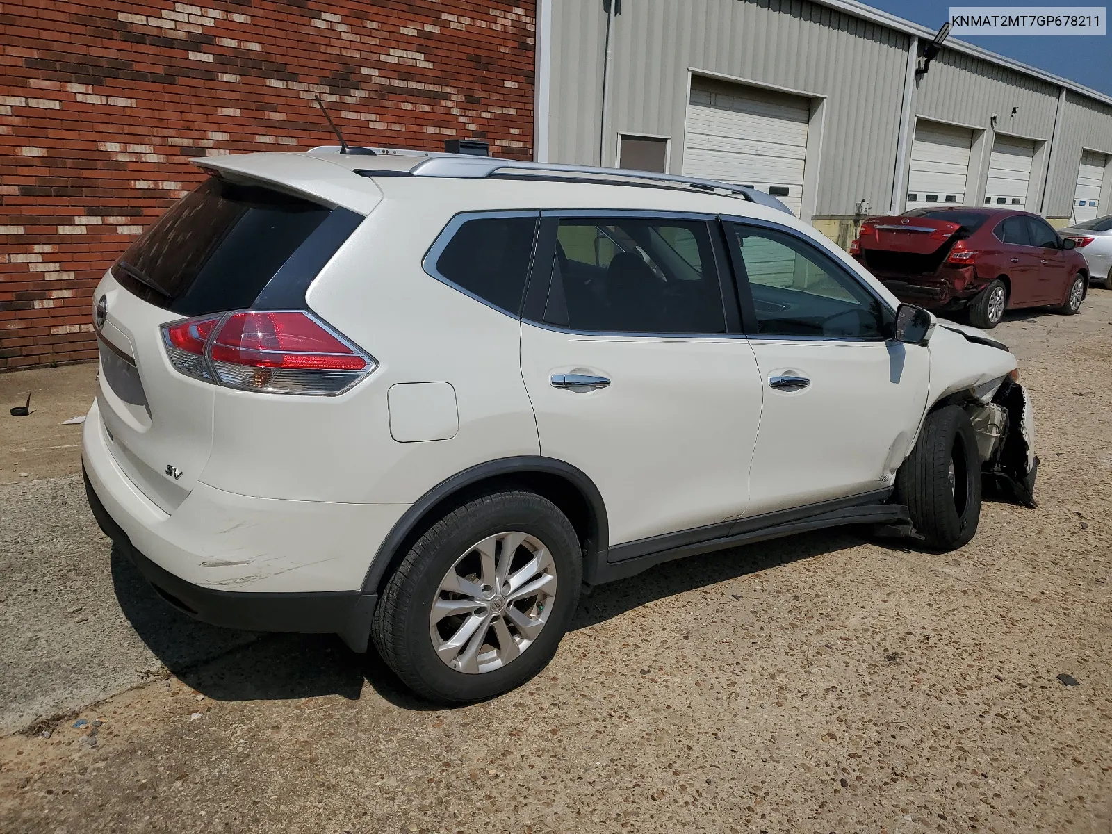 KNMAT2MT7GP678211 2016 Nissan Rogue S