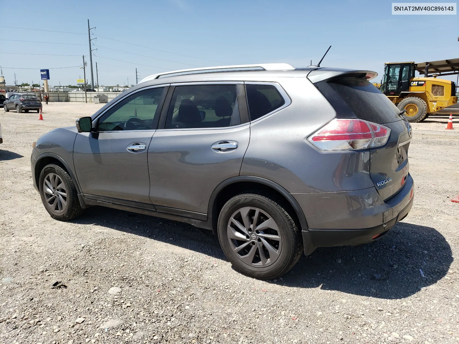 2016 Nissan Rogue S VIN: 5N1AT2MV4GC896143 Lot: 65646894