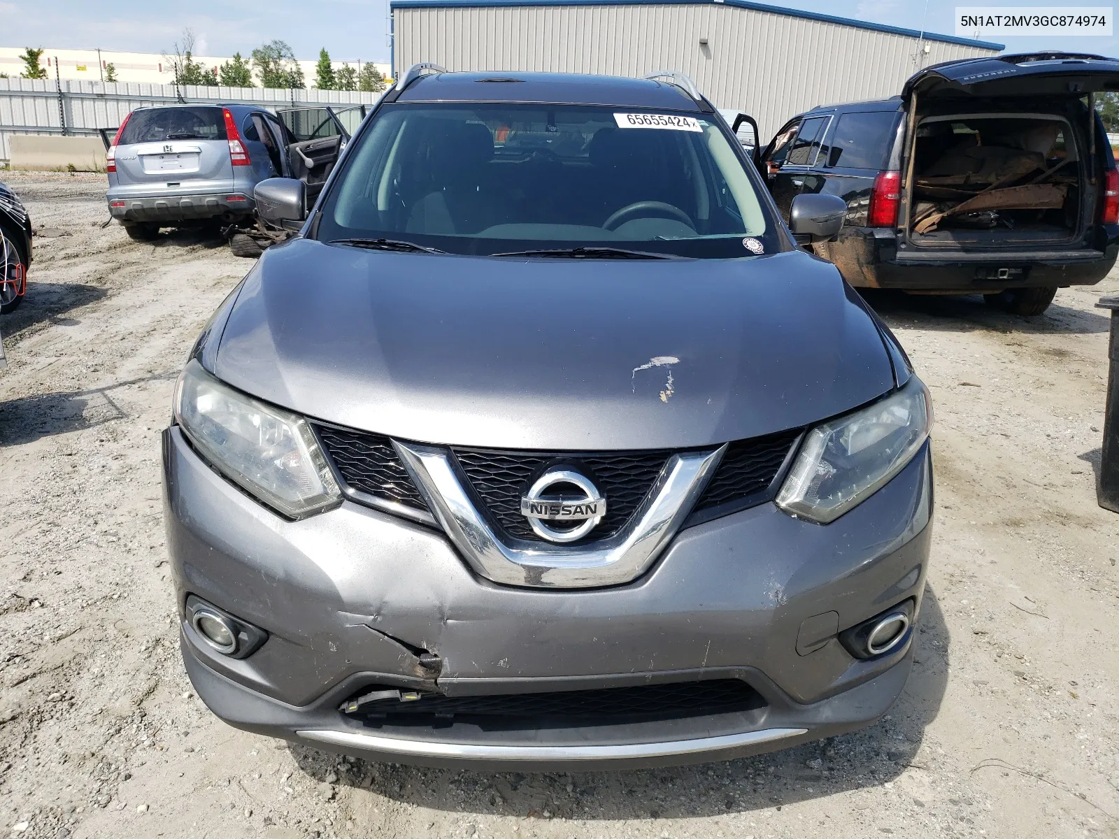 5N1AT2MV3GC874974 2016 Nissan Rogue S