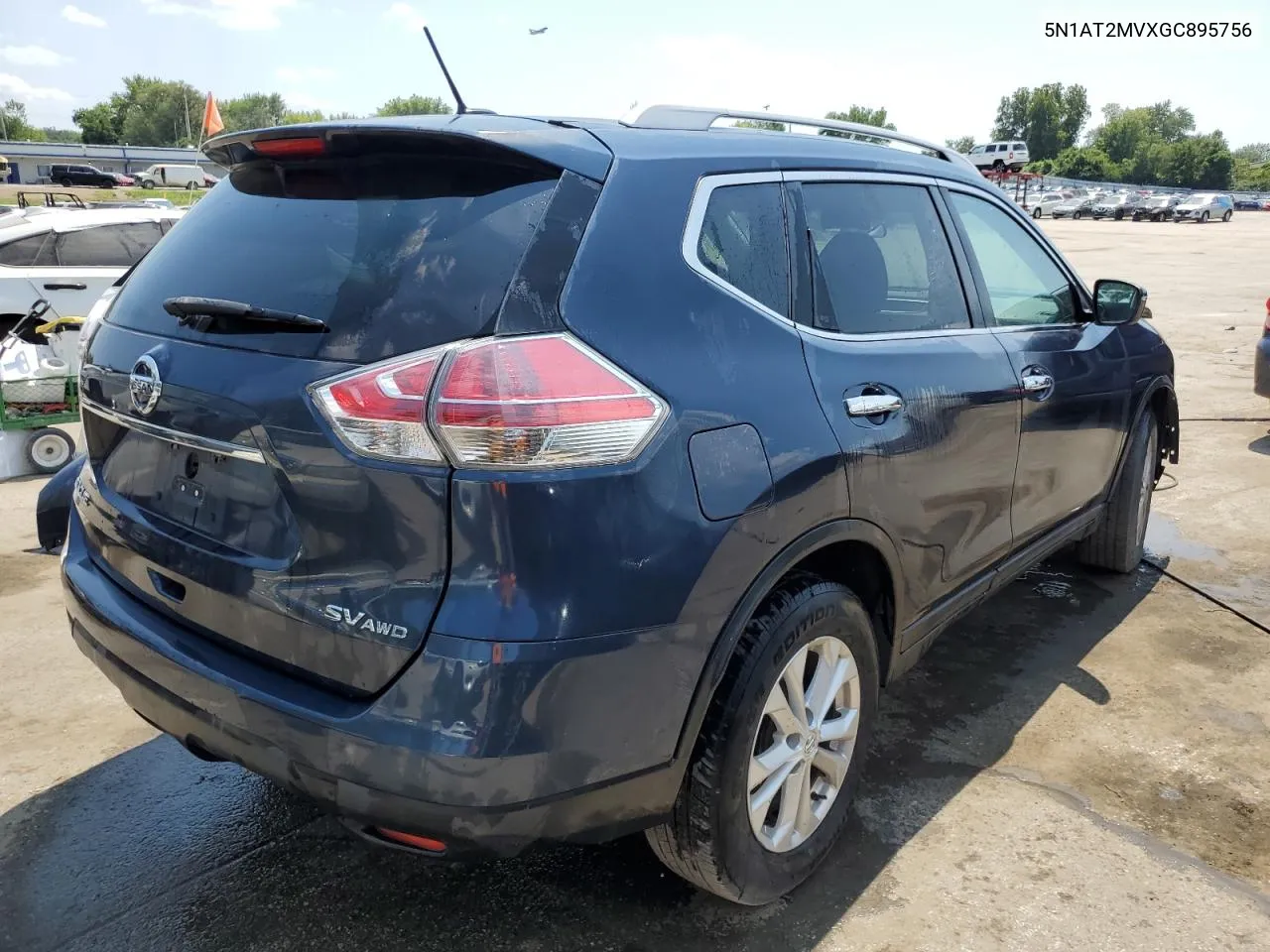 5N1AT2MVXGC895756 2016 Nissan Rogue S