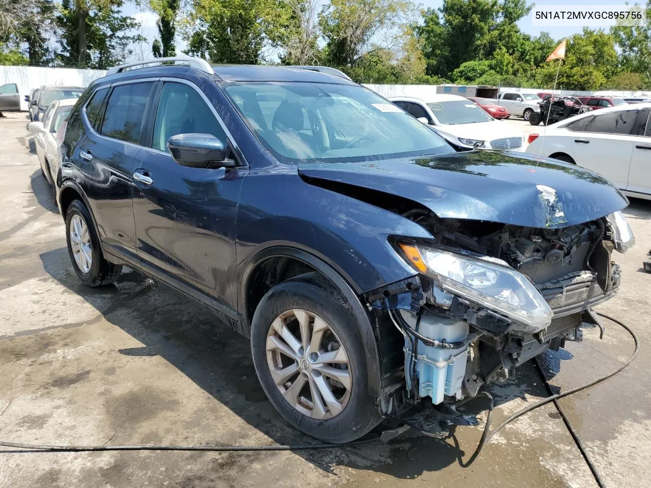 5N1AT2MVXGC895756 2016 Nissan Rogue S