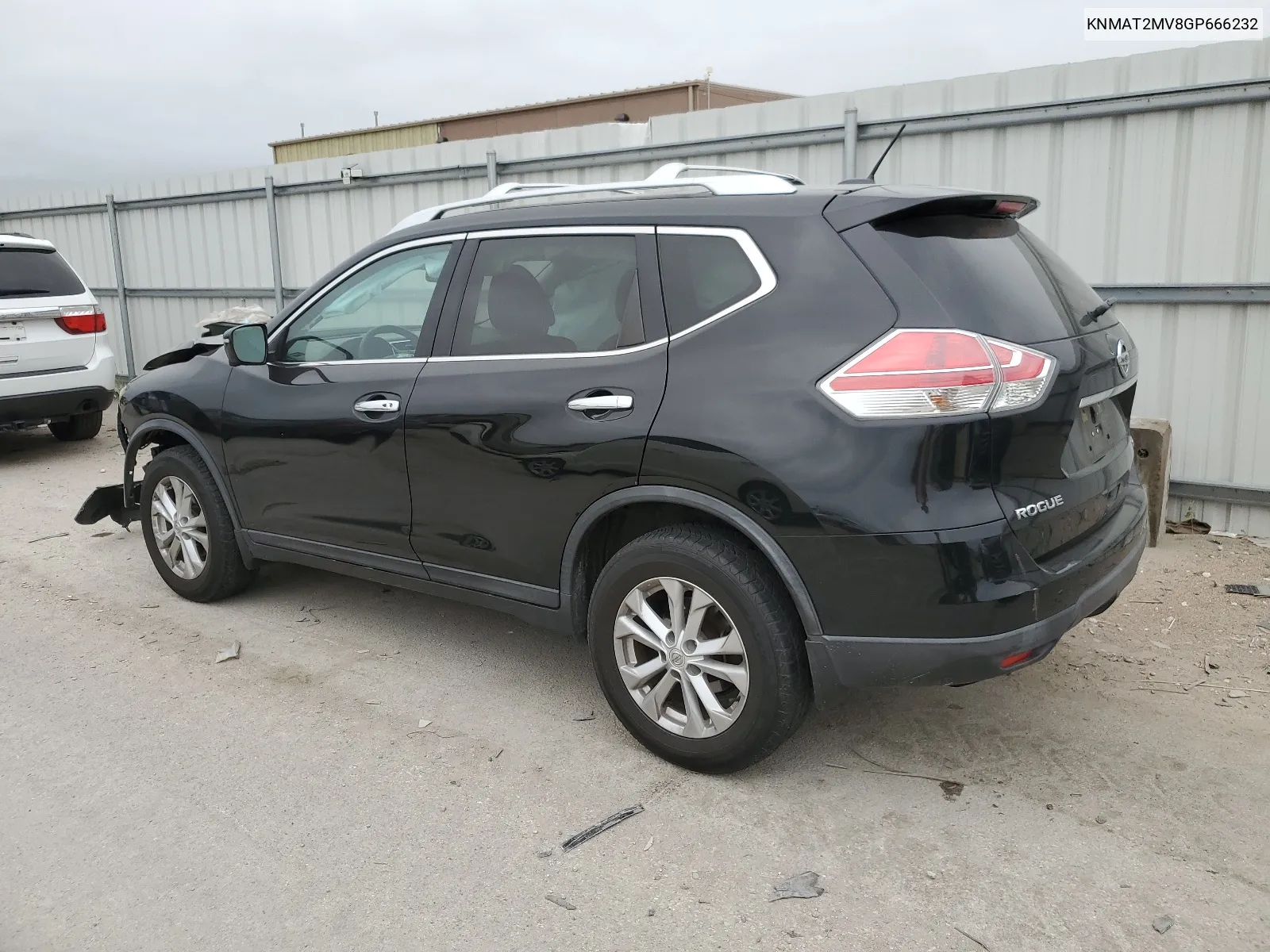 2016 Nissan Rogue S VIN: KNMAT2MV8GP666232 Lot: 66094864