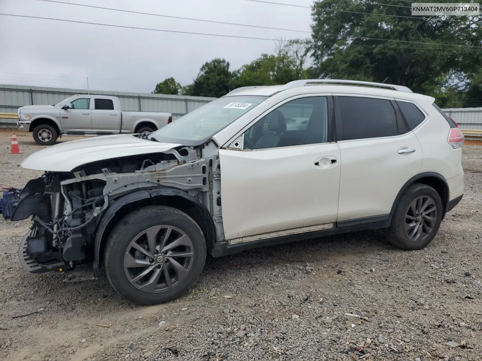 2016 Nissan Rogue S VIN: KNMAT2MV6GP713404 Lot: 66149304