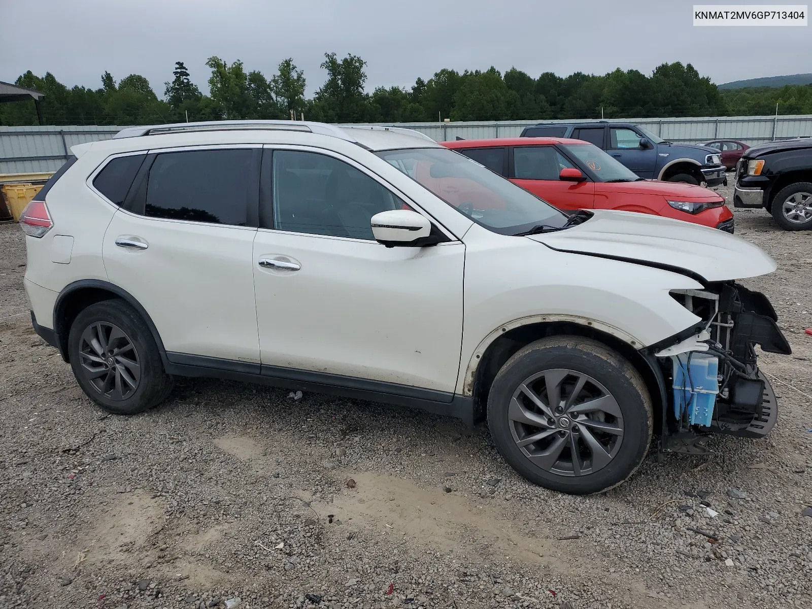 2016 Nissan Rogue S VIN: KNMAT2MV6GP713404 Lot: 66149304