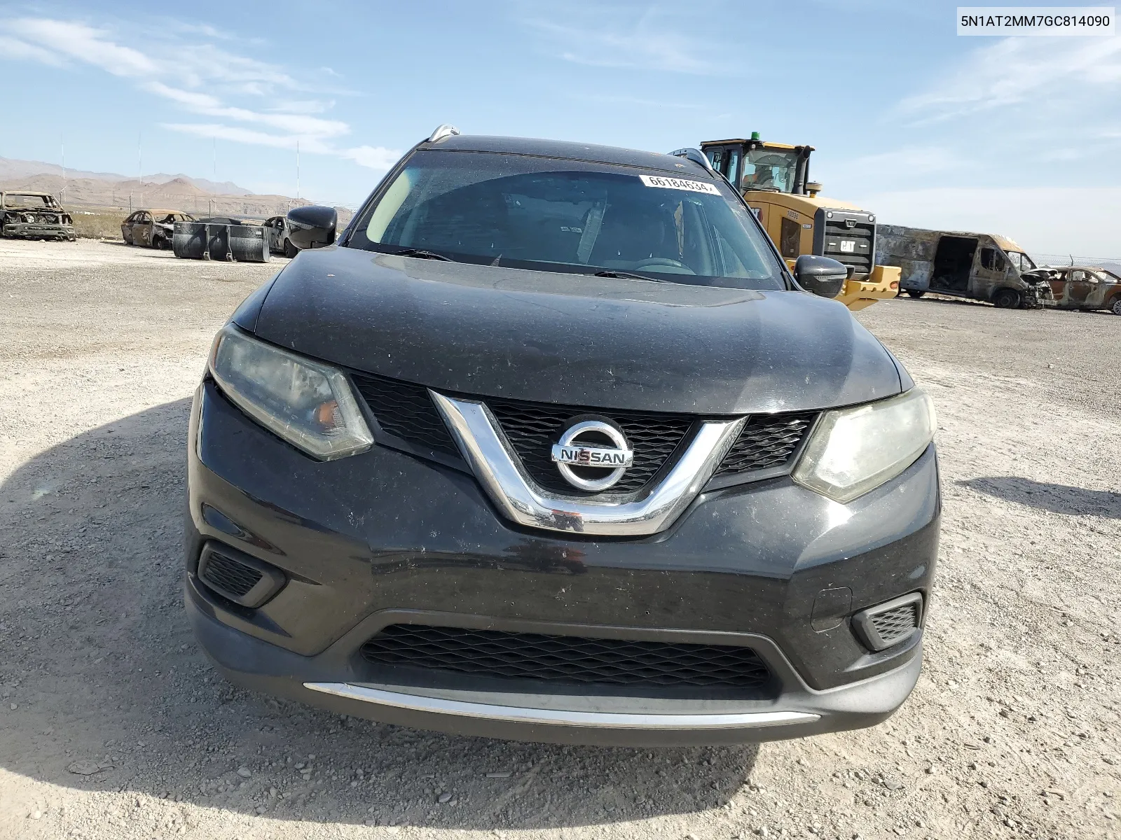 2016 Nissan Rogue S VIN: 5N1AT2MM7GC814090 Lot: 66184634