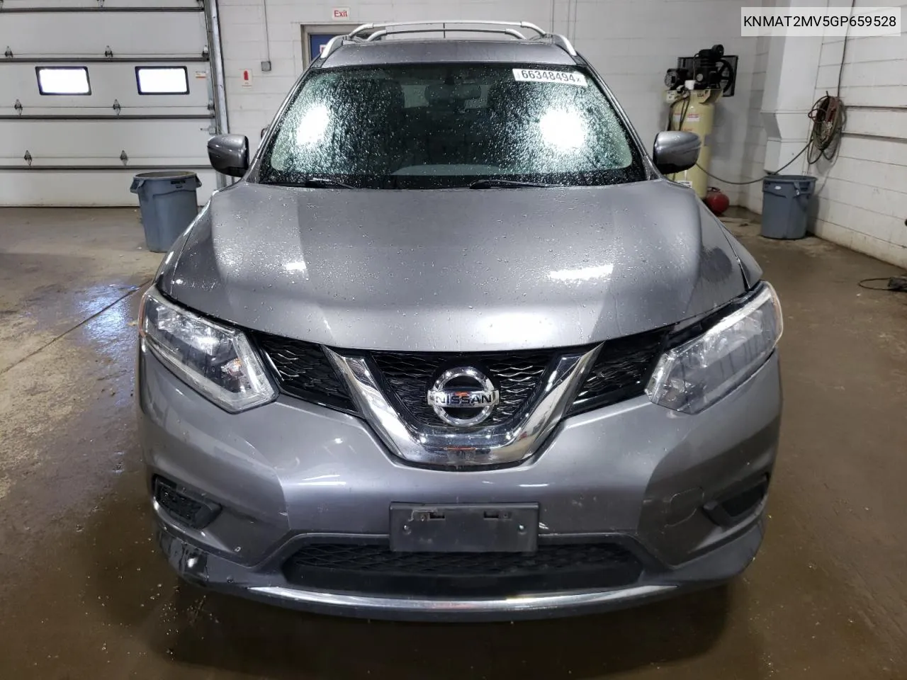 2016 Nissan Rogue S VIN: KNMAT2MV5GP659528 Lot: 66348494