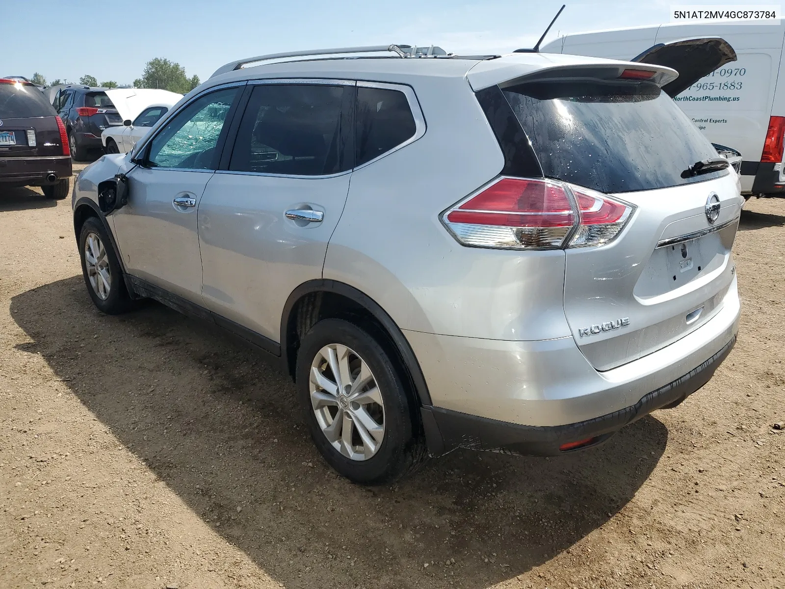 2016 Nissan Rogue S VIN: 5N1AT2MV4GC873784 Lot: 66373014