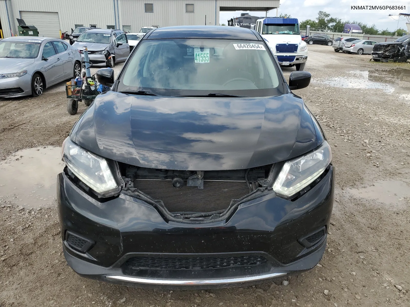 KNMAT2MV6GP683661 2016 Nissan Rogue S