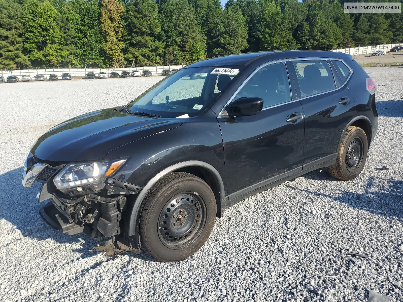 2016 Nissan Rogue S VIN: JN8AT2MV2GW147400 Lot: 66515444