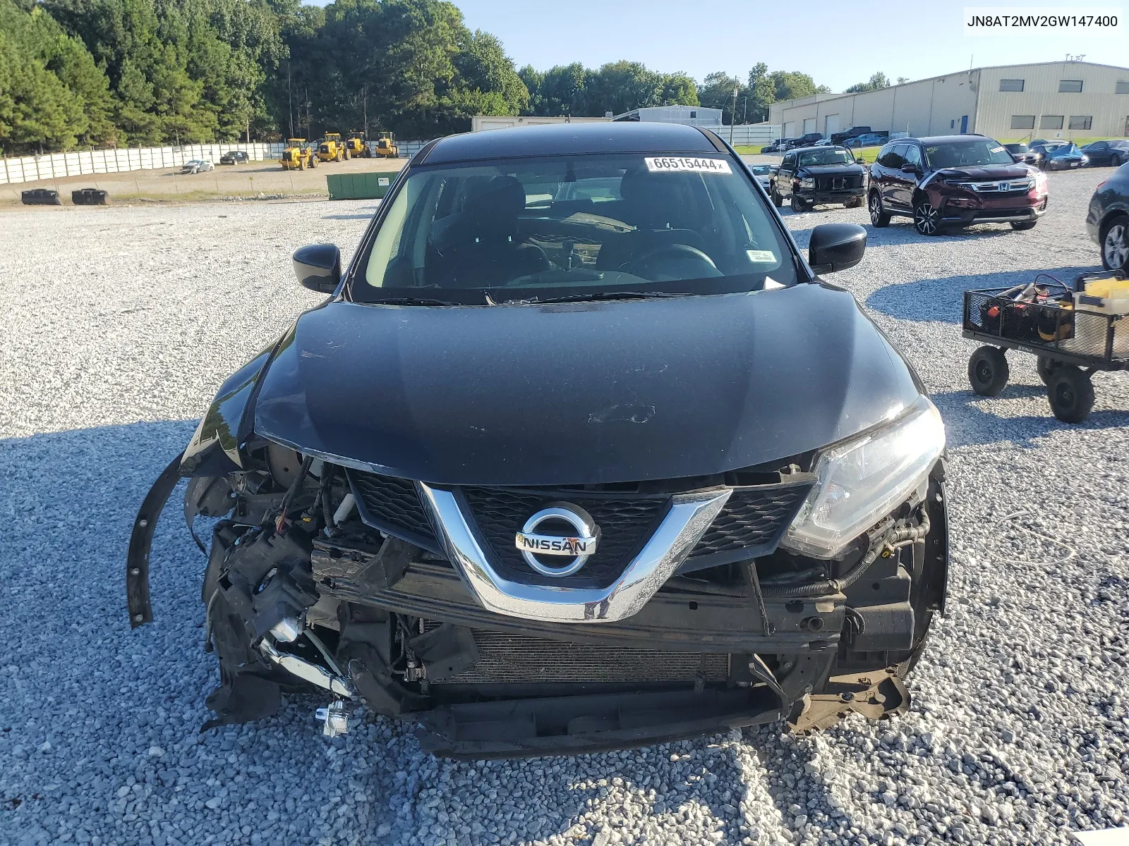 2016 Nissan Rogue S VIN: JN8AT2MV2GW147400 Lot: 66515444