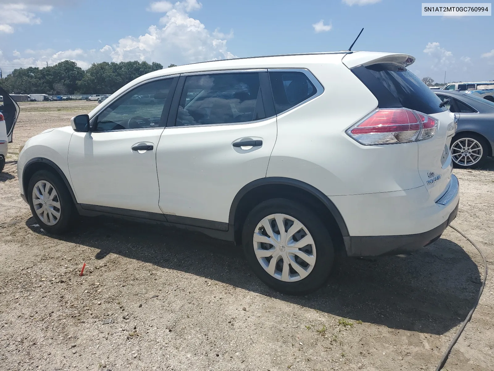 2016 Nissan Rogue S VIN: 5N1AT2MT0GC760994 Lot: 66699374