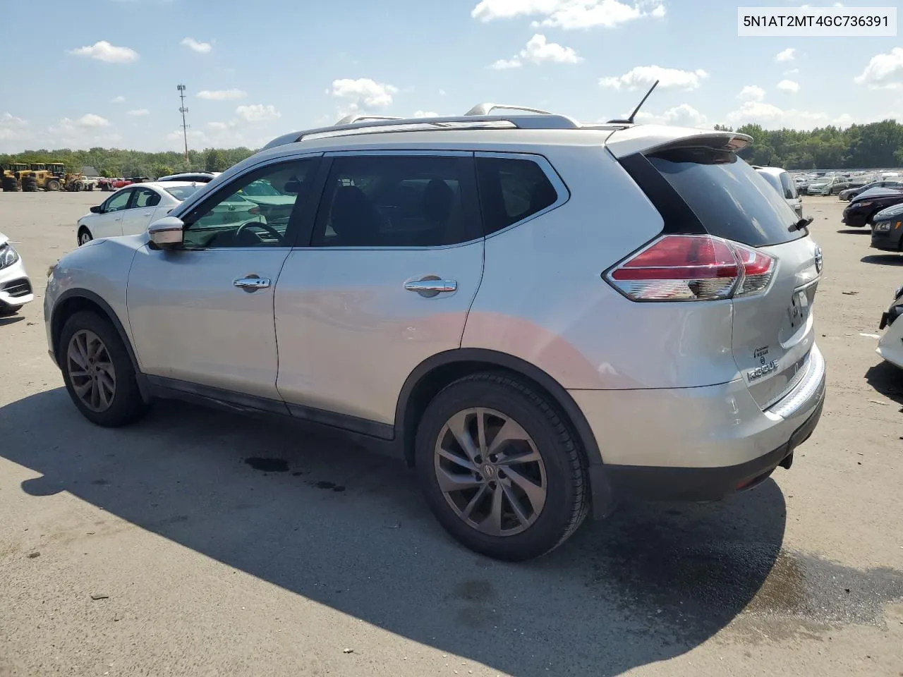 2016 Nissan Rogue S VIN: 5N1AT2MT4GC736391 Lot: 66955454