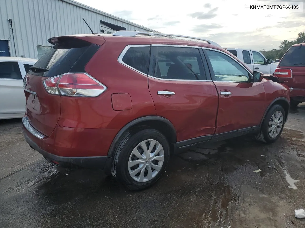 KNMAT2MT7GP664051 2016 Nissan Rogue S