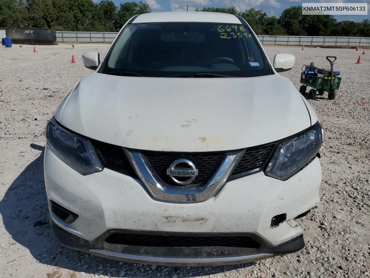 KNMAT2MT5GP606133 2016 Nissan Rogue S