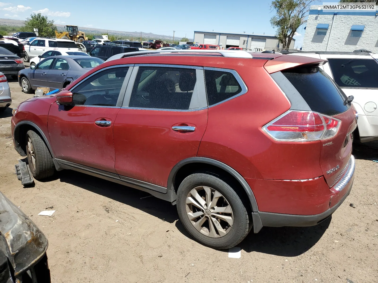 KNMAT2MT3GP653192 2016 Nissan Rogue S