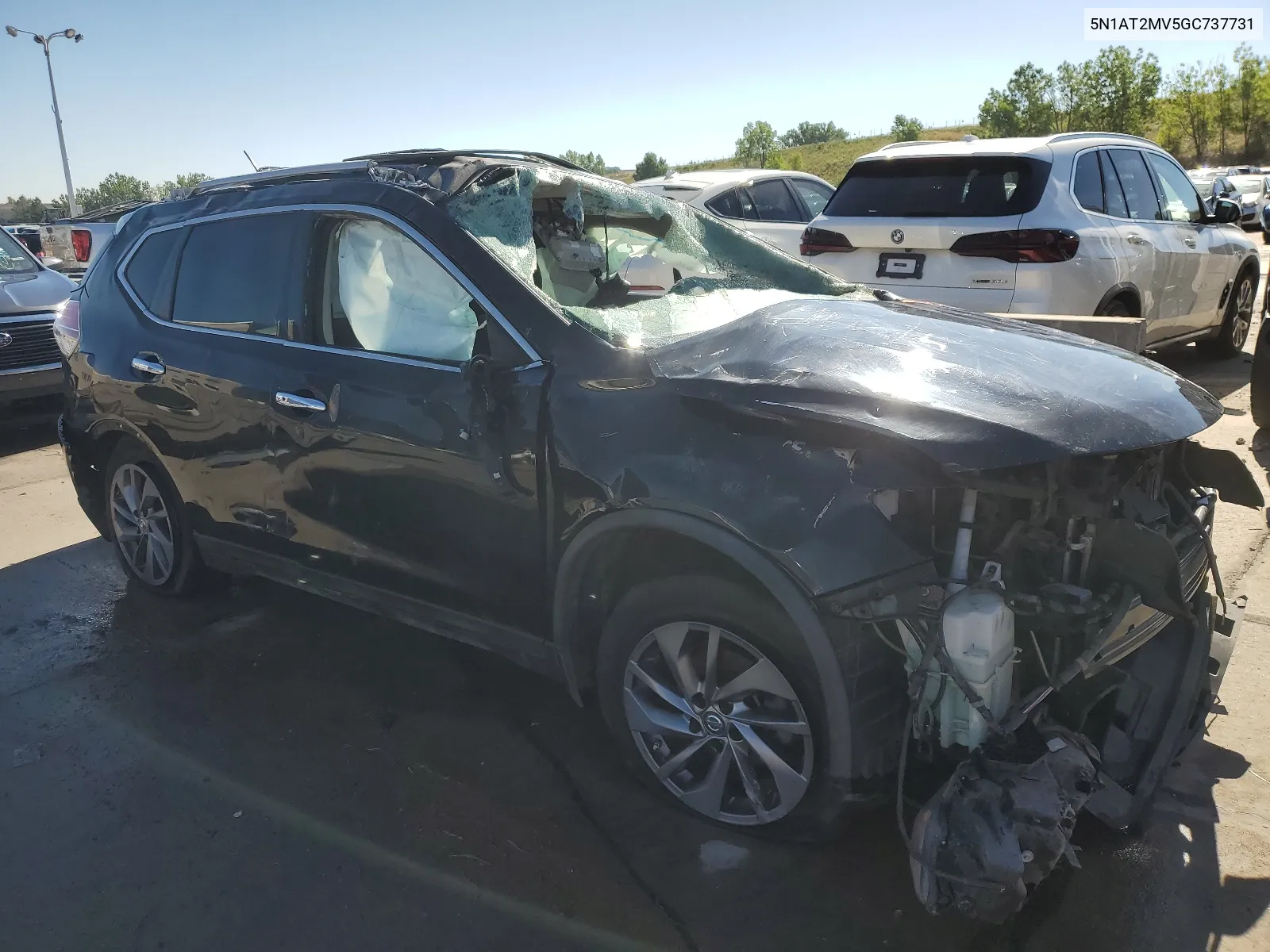 2016 Nissan Rogue S VIN: 5N1AT2MV5GC737731 Lot: 67197114